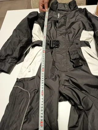 Mono de esquí Wedze negro y blanco