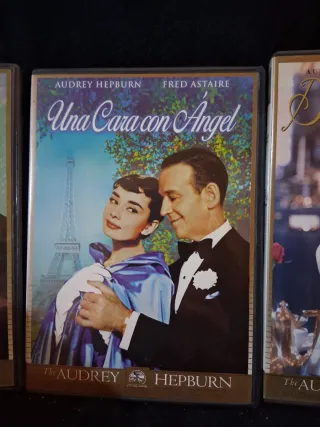 3 Películas DVD Audrey Hepburn