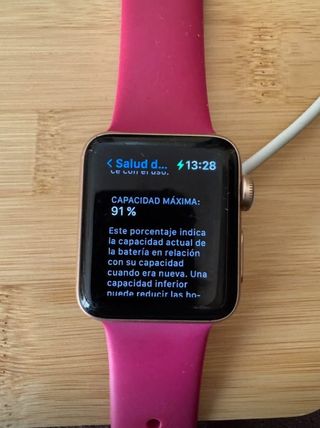 Apple Watch S3 38mm Oro Rosa Correa Rosa