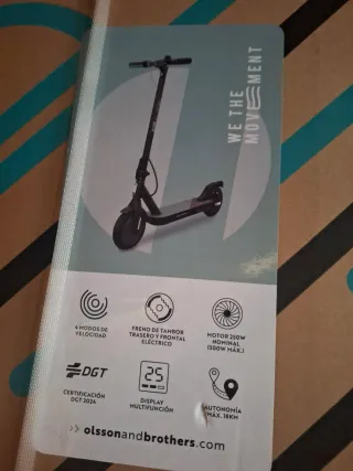 Patinete Eléctrico Nuevo Sin Estrenar