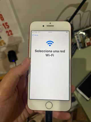 Móvil Apple iPhone Blanco/Rojo