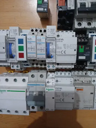 Magnetotérmicos, diferenciales y contactores