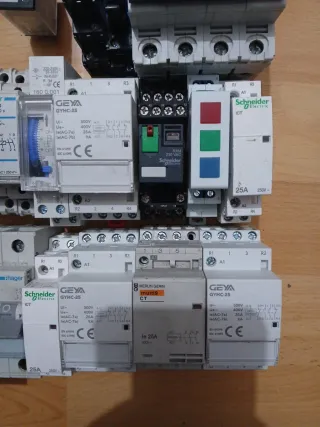 Magnetotérmicos, diferenciales y contactores