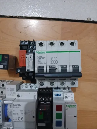 Magnetotérmicos, diferenciales y contactores