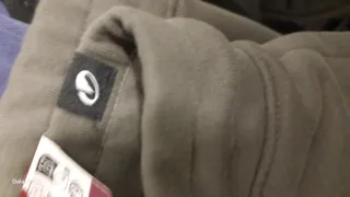 Pantalón chándal verde militar