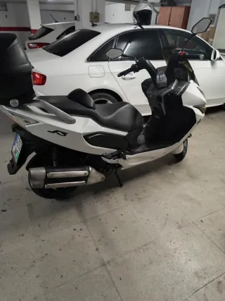 Daelim S3 Maxi Scooter Blanca