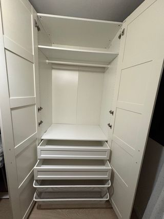 Armario IKEA 100x60x255cm con cajones