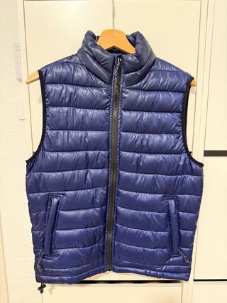 Chaleco acolchado azul hombre Talla S
