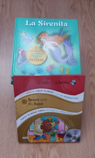 Colección de 12 cuentos con olores y 1 con cd