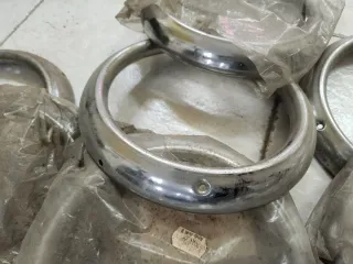 Biseles Faro Cromado Simca 1200/1000