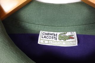 Polo Lacoste Rayas Vintage Talla L