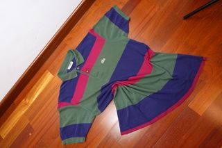 Polo Lacoste Rayas Vintage Talla L
