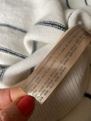 Jersey Massimo Dutti Rayas L/XL