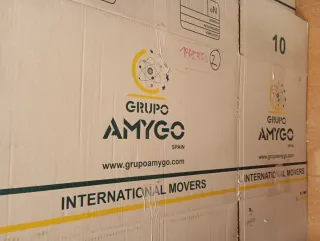 Cajas mudanza de  ancho 64cm prof. 43, alto 43cm