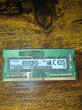 Memoria RAM Samsung 8GB DDR4 3200MHz