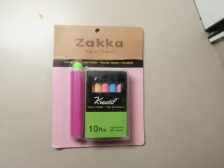 Tizas de Colores Kreatif + Portatizas Zakka
