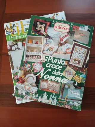 Libri di Susanna Primavera Punto croce della Nonna