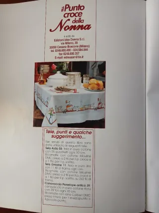 Libri di Susanna Primavera Punto croce della Nonna