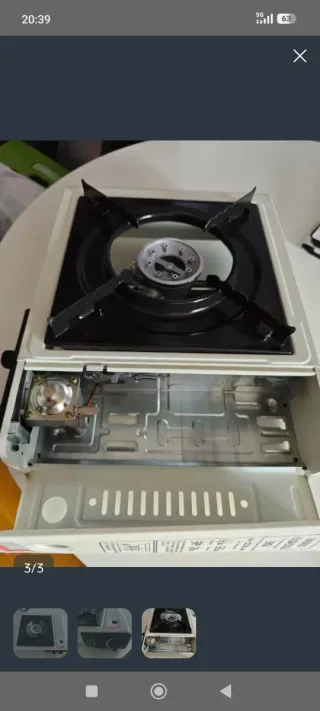 Cocina Portátil a Gas