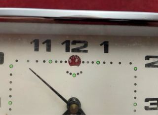 Antiguo despertador ITC con termómetro