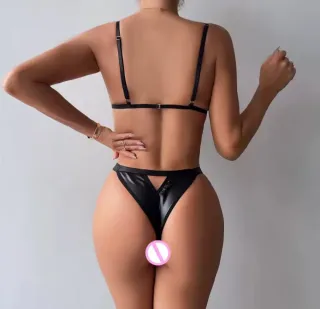 TALLA S,M y L.CON ETIQUETA.Lenceria sexy aberturas