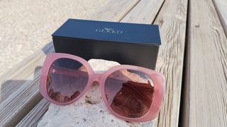 Gafas de Sol Gekko Capri Rosa Oversized Mariposa