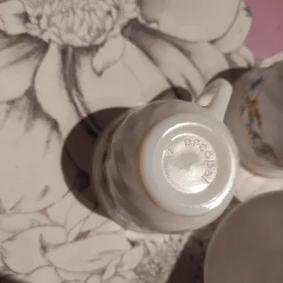 5 Tacitas Arcopal Vintage Florales