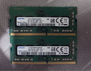 2x Módulos RAM Samsung 8GB DDR4 PC4-2666V