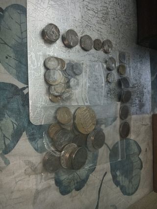 Lote monedas y medallas colección