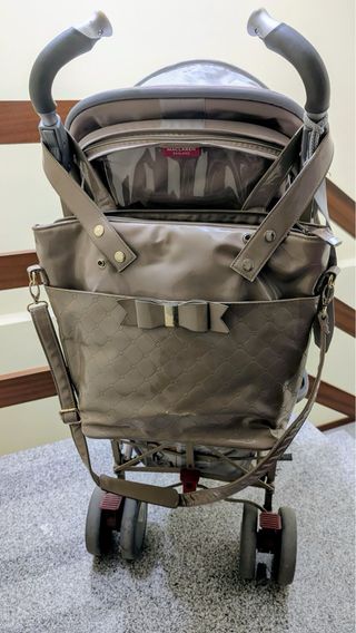 Silla de paseo Maclaren con plástico de lluvia