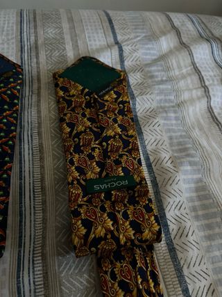 Lote 4 Corbatas Vintage Marca