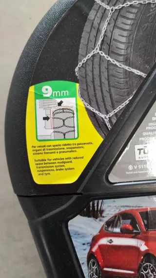 Coppia catene neve WX-9 taglia 5