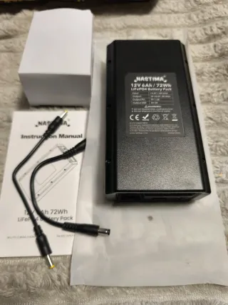 Bateria NASTIMA LiFePO4 12.8V 6Ah 72Wh