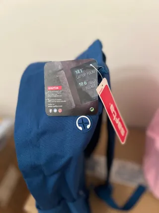 Mochila Safta juvenil azul