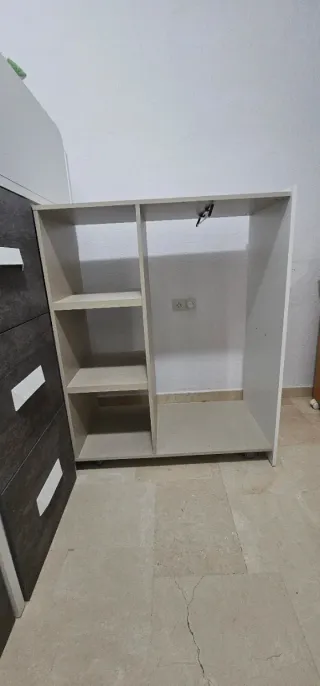 Habitación juvenil litera con cajones