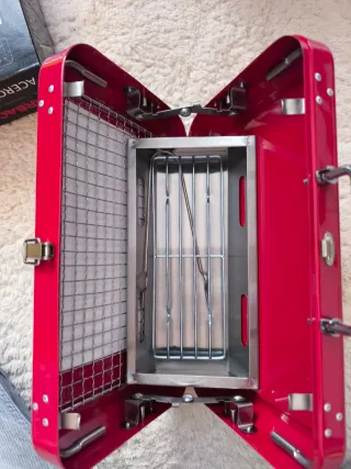 Barbacoa Plegable Acero Inoxidable