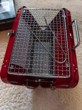 Barbacoa Plegable Acero Inoxidable