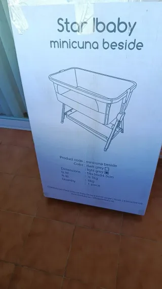 Minicuna I-baby gris