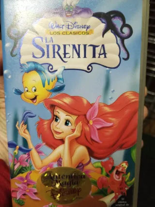 VHS La Sirenita Disney – Edición original España