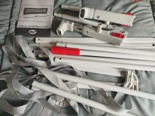 Barrera de Cama Infantil Gris