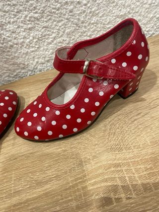 Zapatos Flamenca Niña Talla 27