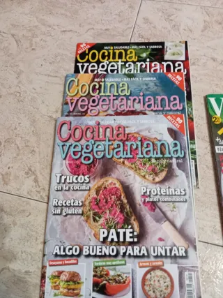 Revistas cocina vegetariana