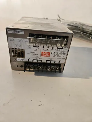 Alimentatore Mean Well SP-500-12
