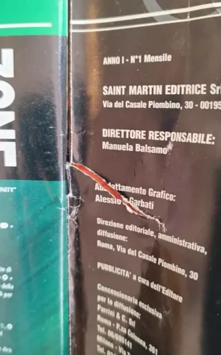 Rivista Gold PlayStation N.1 Agosto 1999