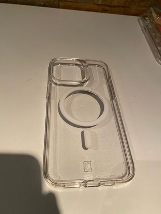 Funda transparente para iPhone 14 pro max