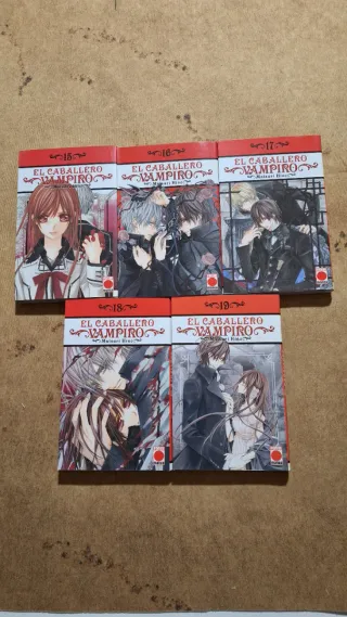 El caballero Vampiro. Tomos del 15 al 19