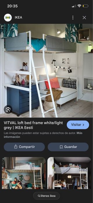 Litera alta VITVAL IKEA