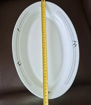 Fuente grande ovalada Harmonia pájaros