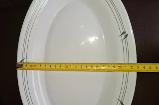 Fuente grande ovalada Harmonia pájaros