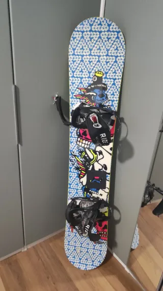 Snowboard Sanchez 156 de Salomon con Botas T45